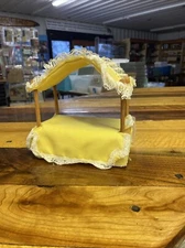 Vintage 1982 Mattel Barbie Dream Canopy Bed Pink