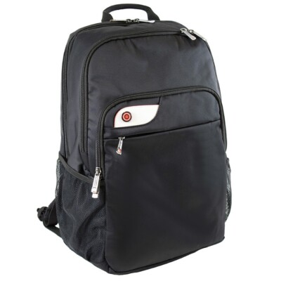 i-stay Rucksack 15,6 Zoll schwarz Tasche mit rutschfesten Riemen IS0105