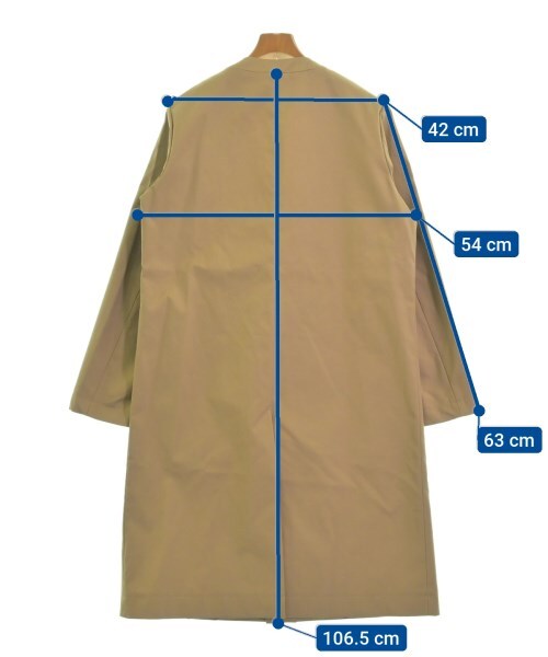 UNITED TOKYO Coats (Other) Beige 1(Approx. S) 2200528614101 UNITED TOKYO Coats (Other) Beige 1(Approx. S) 2200528614101