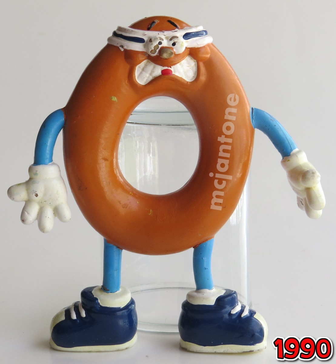 Jack in the Box 1990 BENDABLE BUDDIES Bendee FOOD Buddy Figure