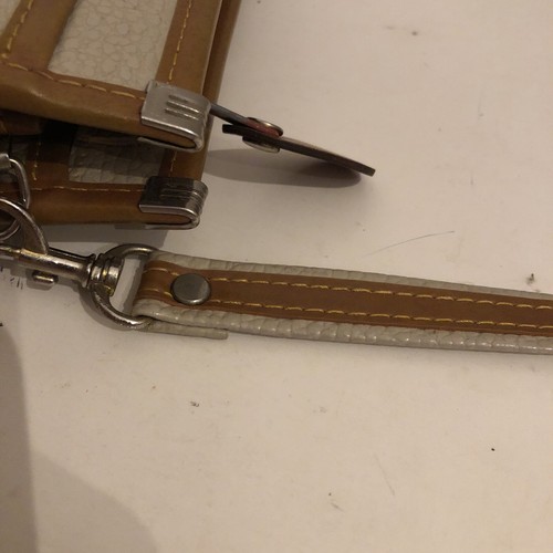 Dooney And Bourke Allwetter Leder braun hellbraun Handtasche Riemen bitte lesen - Bild 13 von 14