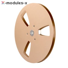 7 inch Blank Tape Reel Replacement Open Reel Cassette Aluminum Empty Disk