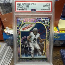 2023 Panini Donruss Optic - Downtown Josh Jacobs #D-12