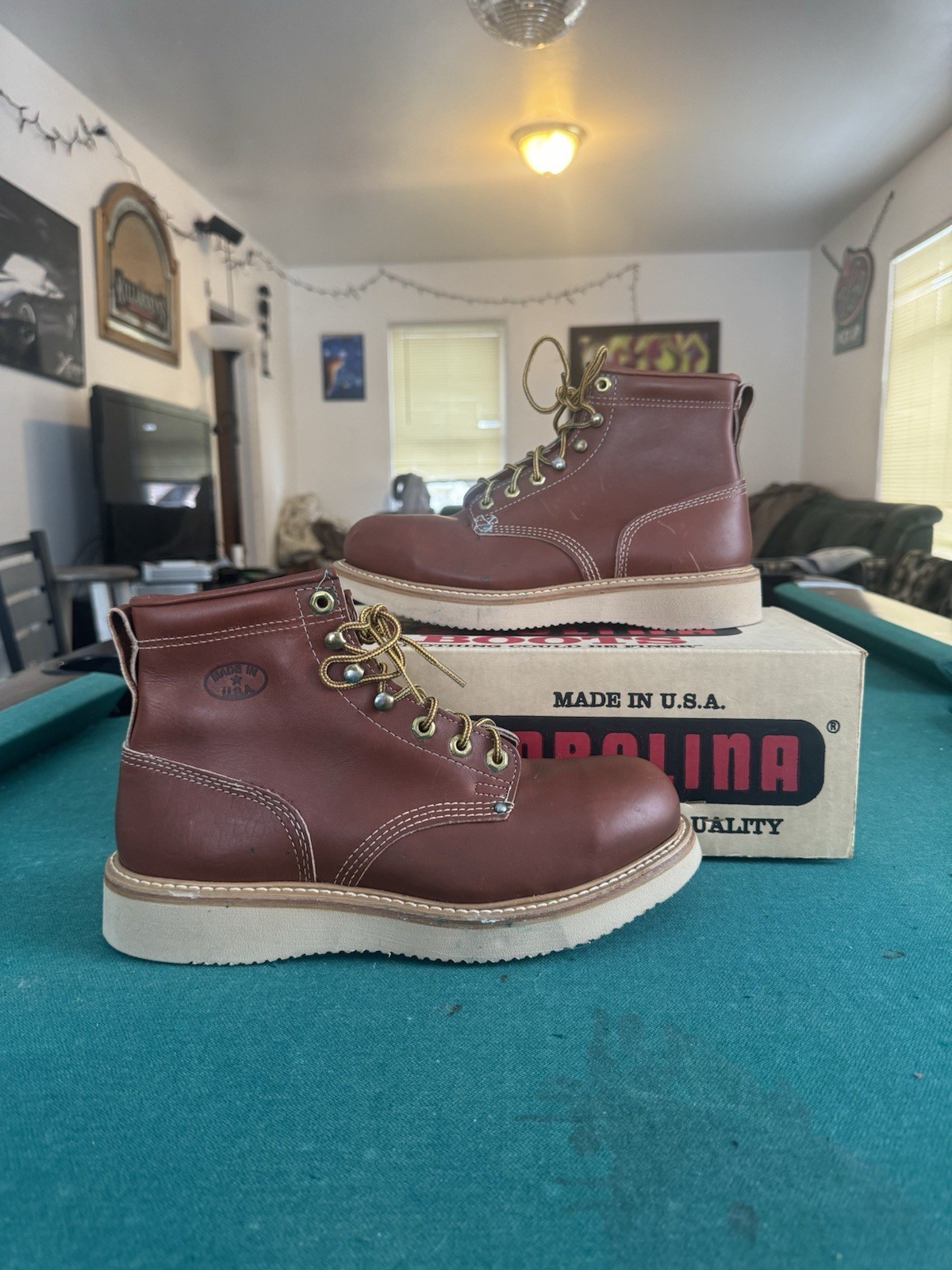 Men’s Vintage Carolina Leather Boots