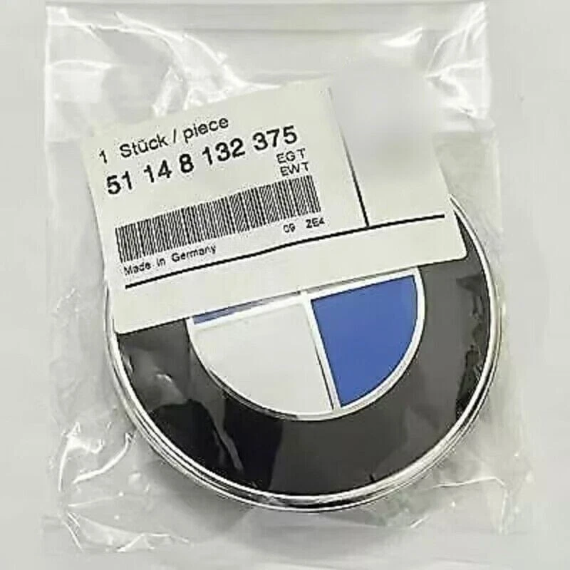 Replacement for B-M-W Hood Emblem Badge Roundel 82mm/3.2inch 51148132375 Foto 2 de 4