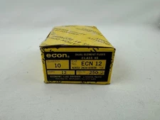 Econ Dual Element Fuses CLASS K5 ECN 12 250 VOLTS 12 AMPS *BOX OF 8*