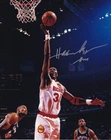 HAKEEM OLAJUWON AUTOGRAPH SIGNED 8X10 PHOTO HOUSTON ROCKETS