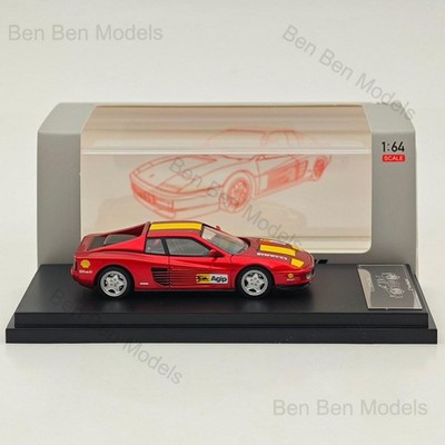Hone Model 1/64 Testarossa F110 LHD Diecast Model Car Limited