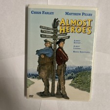 Almost Heroes DVD Actors Chris Farley, Matthew Perry, And Eugene Levy M9