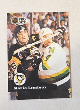 #194 1991-92 Pro Set Mario Lemieux Pittsburgh Penguins