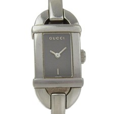 GUCCI 6800L Ladies Watch Stainless Steel 35mm Used
