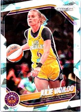 2025 Panini Prizm WNBA #132 Julie Vanloo Ice Prizms