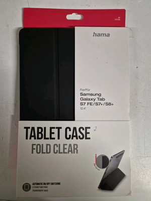 Hama Samsung Galaxy Tab S7FE / S7+ / S8+ 12,4'' Book Cover Hülle Tasche 