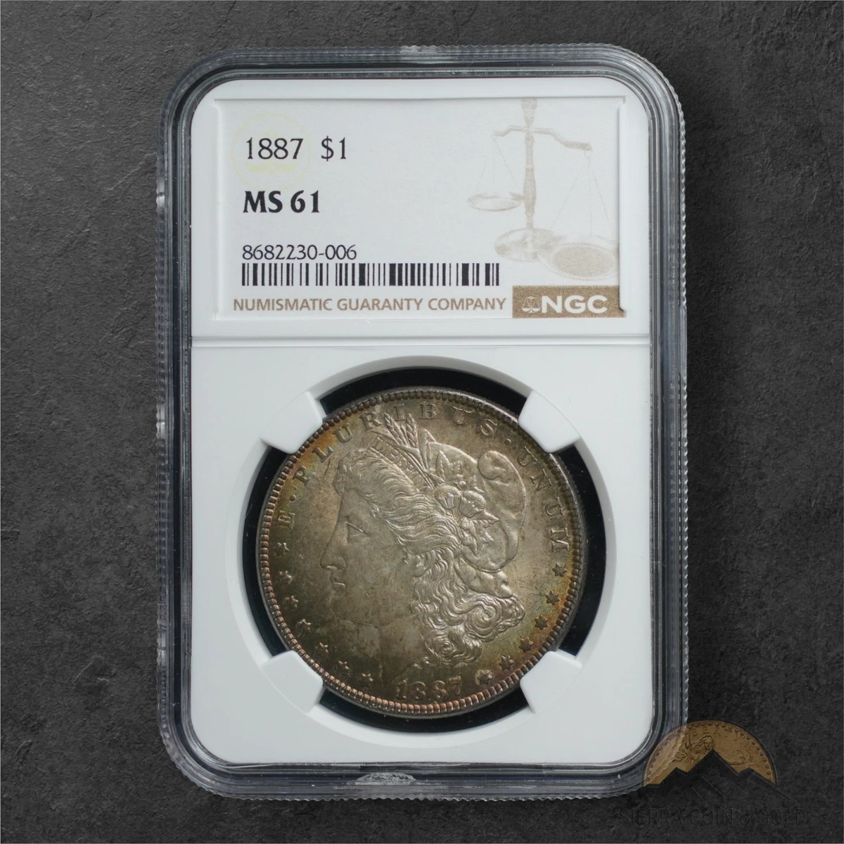 MS 61 Graded 1887 Year Morgan US Dollars (1878-1921) for sale | eBay