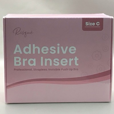 Risqué Adhesive Bra Insert Size C New In Box Sealed
