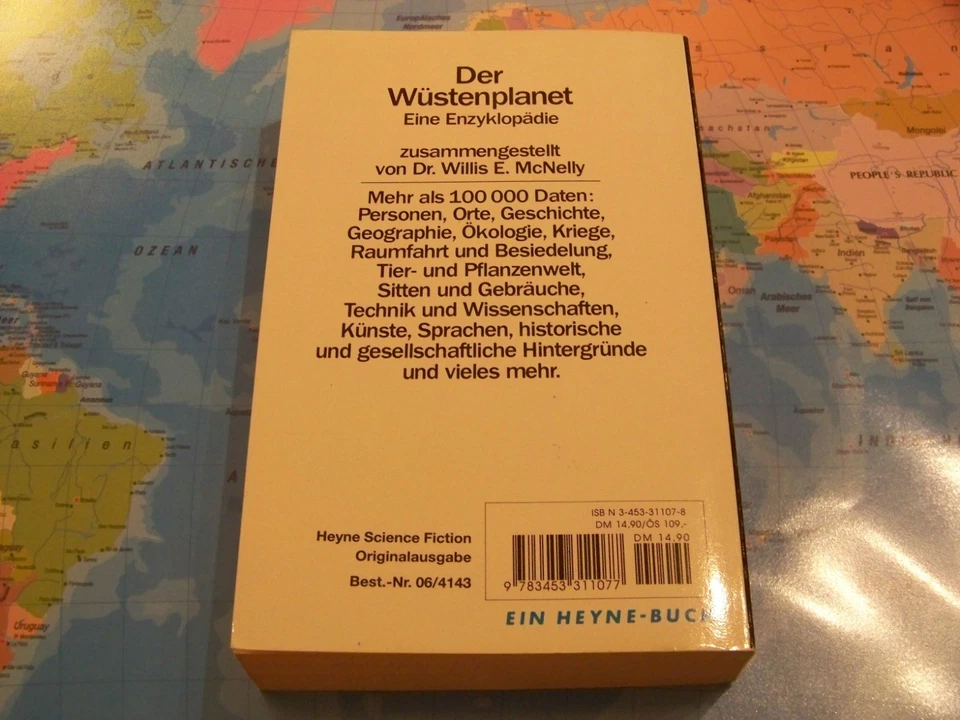 DER  WÜSTENPLANET ( DUNE ) - Enzyklopädie Band 2  - FRANK HERBERT +++ TOP!!! - Bild 2 von 4