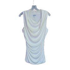 Express Sheath Dress Sleeveless White Women Large NEW