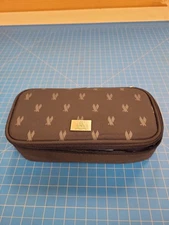 Airline Travel Amenity Kit Sleep Mask Earplugs Toiletries Pouch Case Bag