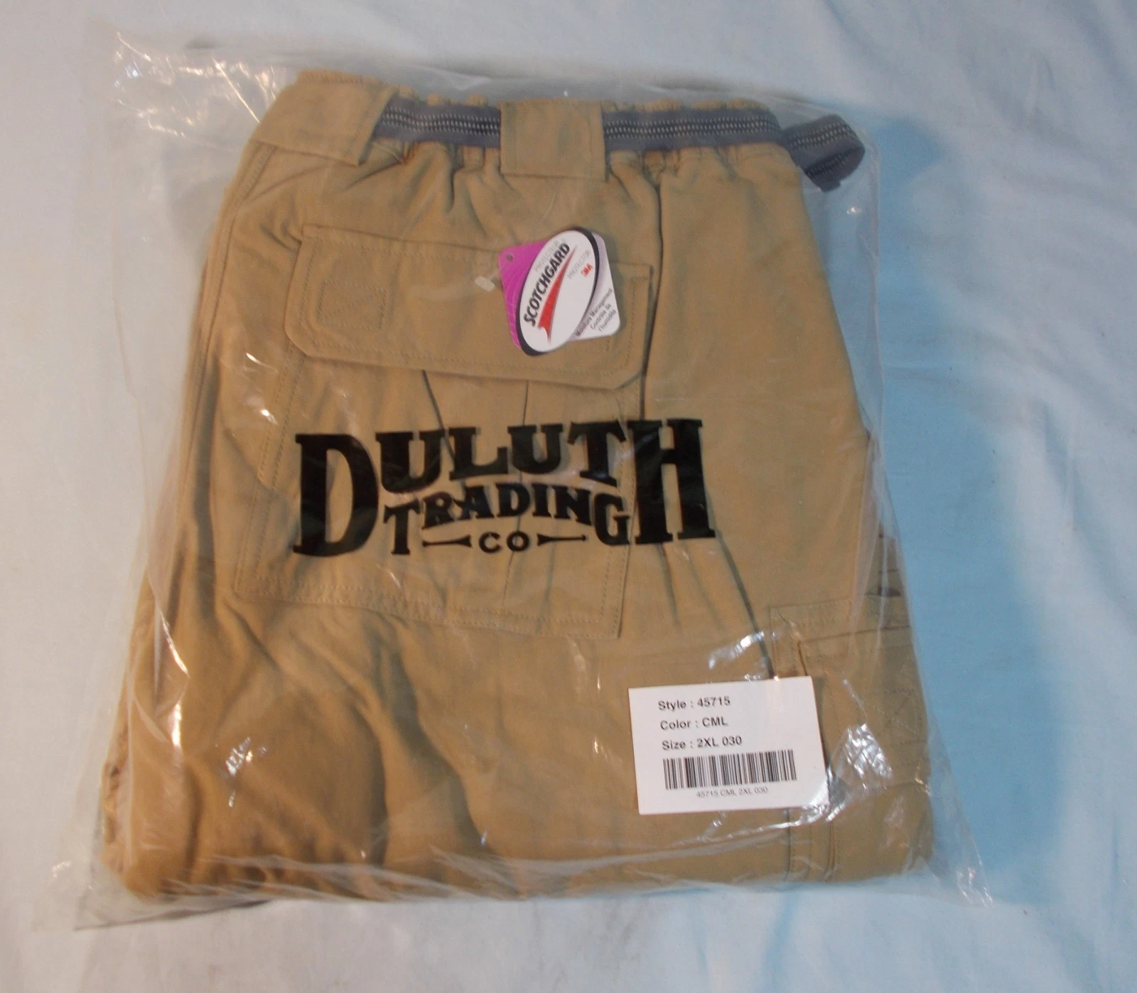 Duluth Trading Co Scotchgard Work Utility Cargo Pants Mens 2XL x 30 NWT
Opens in a new window or tab