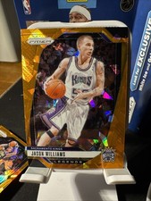 JASON WILLIAMS 2024-25 Panini Prizm Orange Cracked Ice #287 SACRAMENTO KINGS