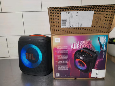 JBL PartyBox Encore Essential 2 Schwarz 100Watt Akkubetrieb wie NEU/OVP