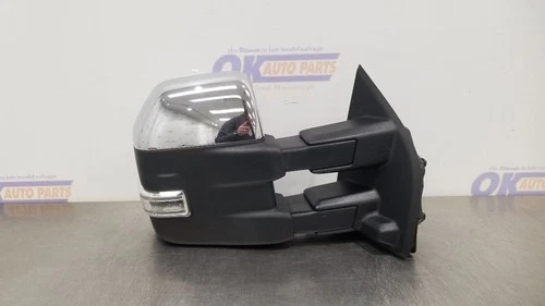 16 FORD F150 EXTERIOR SIDE VIEW MIRROR RIGHT PASSENGER CHROME TOW PACKAGE