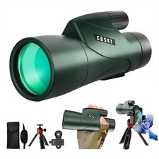 Gosky 12x55 HD Monocular Telescope with BAK4 Prism  FMC Lens, Lightweight wi...