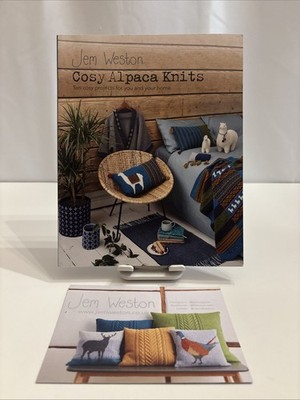 Rowan Cosy Alpaca Knits By Jem Weston 10 Cozy Projects Signed By Author