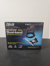 ASUS PCE-AC55BT B1 Dual Band AC1200 Bluetooth 4.2 Wireless Network PCIe Adaptor