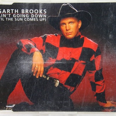Music Musik MAXI CD Garth Brooks   Ain't Going Down (Til The Sun Comes Up) Gut