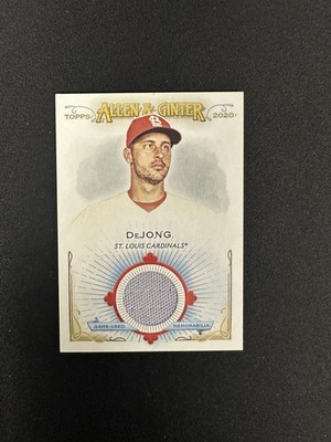 2020 Topps Allen & Ginter #FSRB-PD Paul DeJong Full-Size Relics B