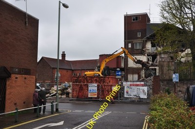 Photo A3 Tiverton : Tiverton Hospital Victoria Wards Demolition Tiverton c2012