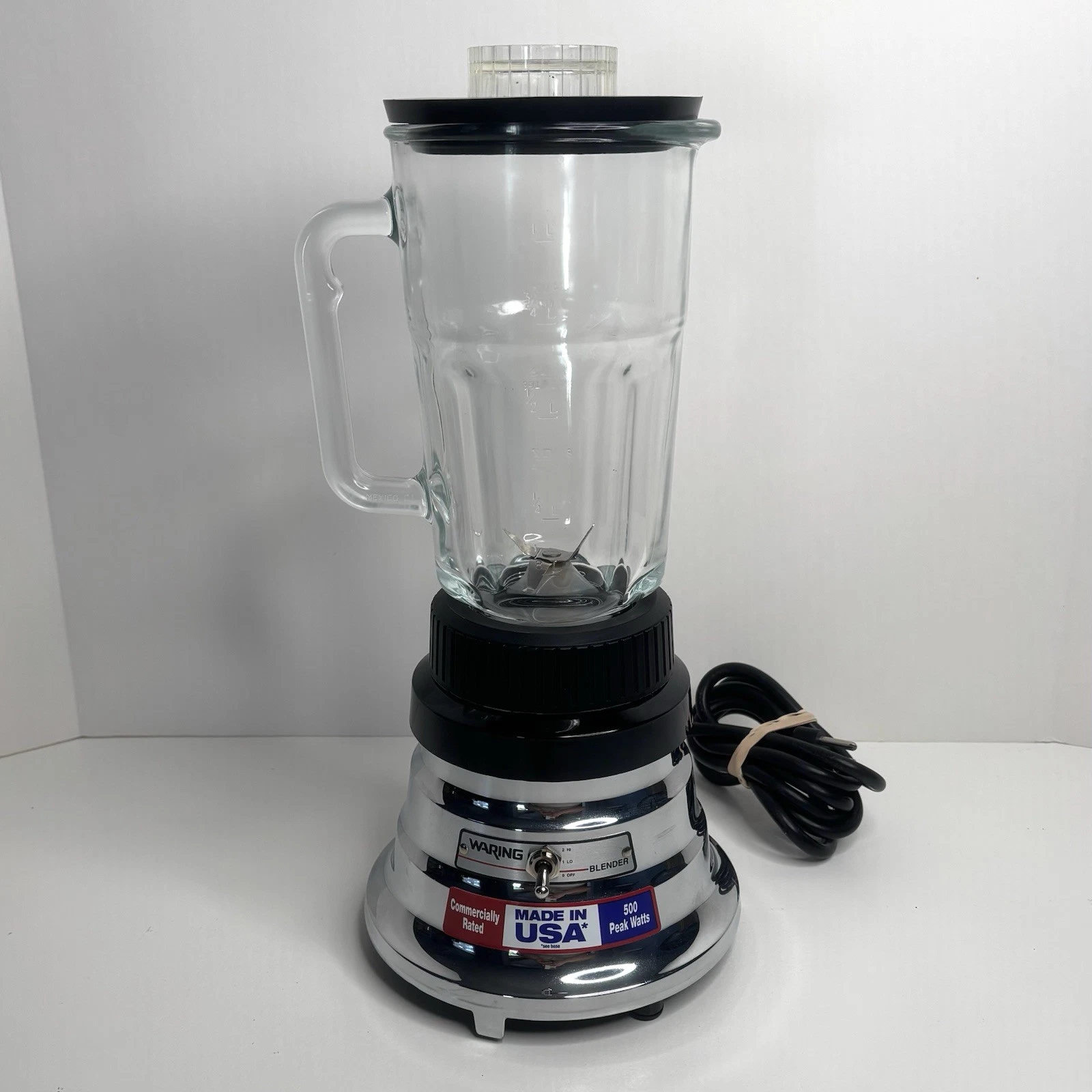 Waring Pro Commercial Rated Household Blender Model WF1112218 500 Watts TESTED