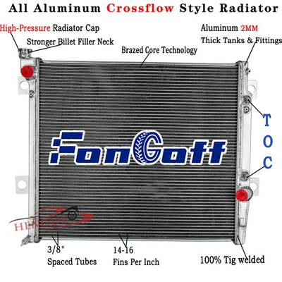 #ad #ad 3 Row Aluminum Radiator For 2003 2009 Toyota 4Runner Lexus GX470 SR5 4.7L Gas AT $189.00