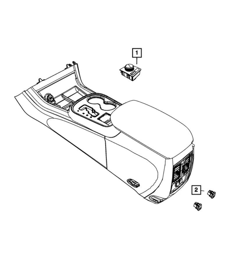 Nueva caja de transferencia de interruptor Mopar original 2011-2013 OE 56046234AD Foto 4 de 4