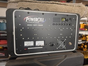 Kenwood TKR-850 Repeater with Cellwave Band-Pass Duplexer in Wheeled Case