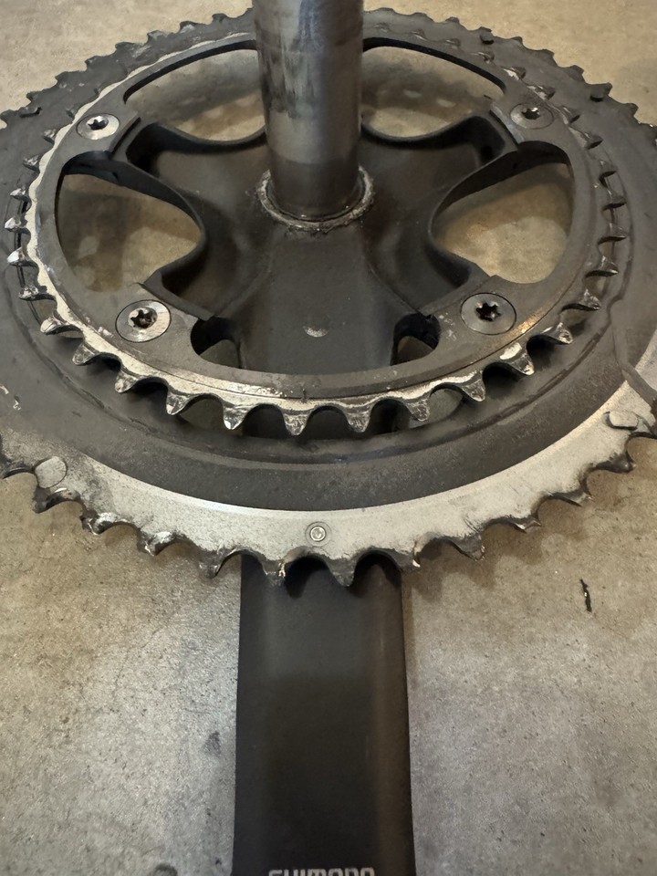 Manivelle Shimano Dura-Ace FC-7950/7900 175mm - 53/39 Dents - 2x10 Vitesses - NOS Avec Boîte