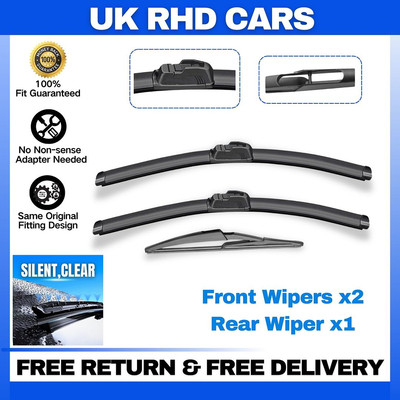 Front and Rear Windscreen Wipers For Mini Cooper / One 2006-2012 18''19''10''