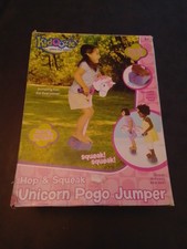 NEW Hop And Squeak Unicorn Pogo Jumper, Pogo Stick By Kidoozie 3+ Complete