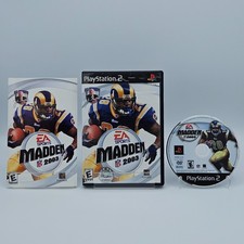 Madden 2003 (Playstation 2, 2002) w/ Manual Complete | CIB | Tested