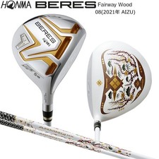 NEW HONMA BERES 08 AIZU Fairway Wood 3W 15deg ARMRQ MX 2Star Flex SR Utility RH