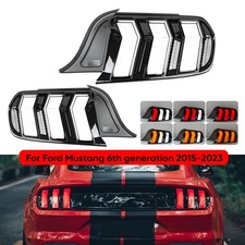 Links Rechts für Ford Mustang 2015-2023 Rücklicht 2er Pack LED Rückleuchten