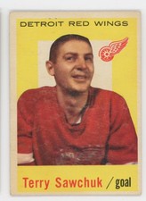 1959 Topps 42 Terry Sawchuk Ex 633972