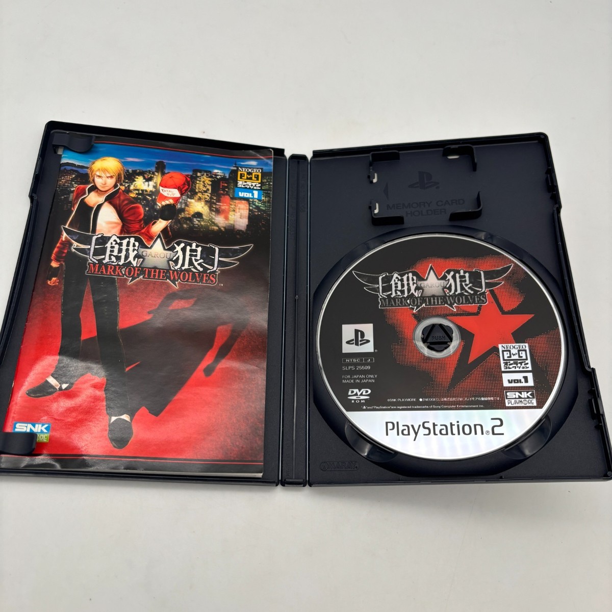 PS2 Garou Mark of the Wolves Sony PlayStation 2 Japan Import Game