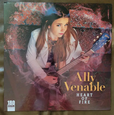 Ally Venable Heart Of Fire 180GR NEAR MINT Ruf Records Vinyl LP
