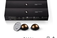 Nespresso Capsules Vertuo, Double Espresso Scuro, Dark Roast Espresso Coffee,20