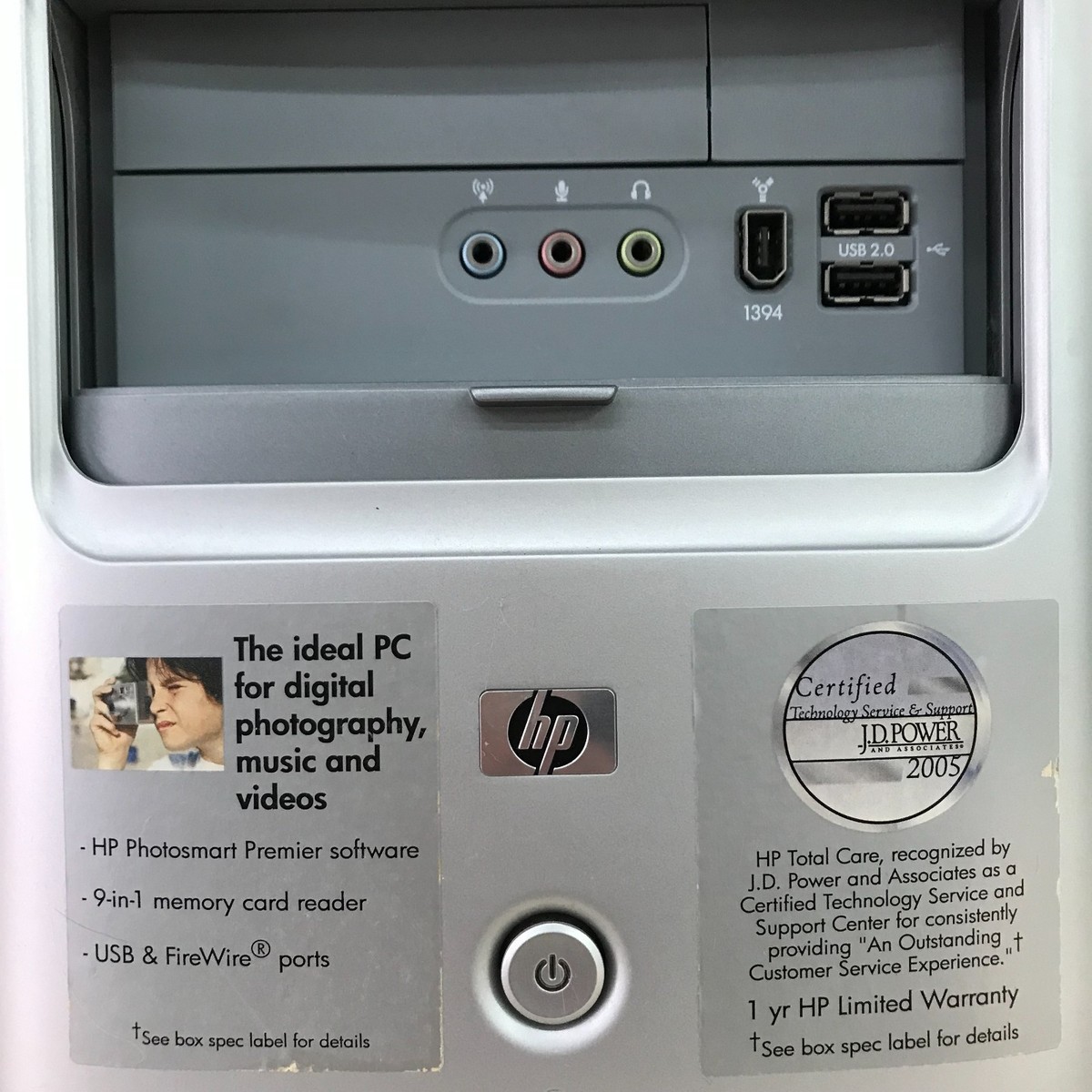 HP Pavilion a1646x PC Retro Gaming Core 2 1.86GHz 1GB RAM (Windows