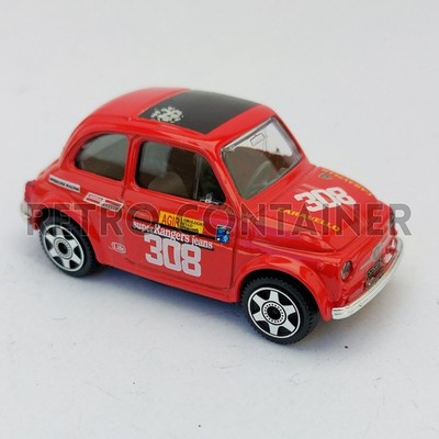 Machinine - Die-Cast Car Models - Bburago Fiat 500 Rally Scala 1:43