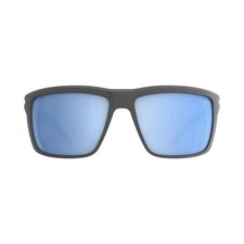 SPY OVERHAUL XL ANSI MATTE GRAY - HAPPY BOOST ICE BLUE MIRROR POLARIZED