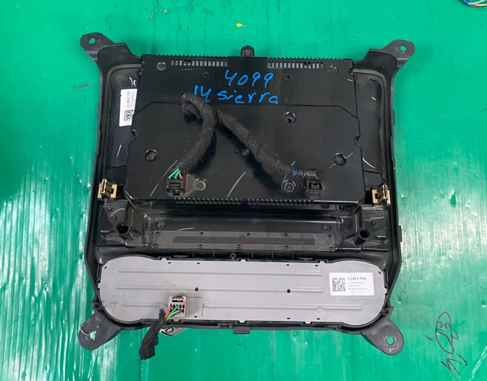 GMC Sierra 1500 2014-2016 doble zona calefacción aire acondicionado control de clima 23168156 Foto 4 de 4